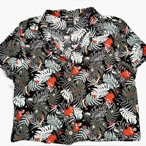 Disney Her Universe Timon and Pumba Button down top